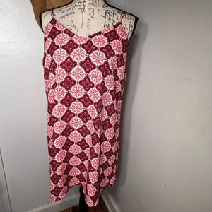 Lulu’s, M, bohemian, Santa Fe, sleeveless adjustable lined shift, mini dress